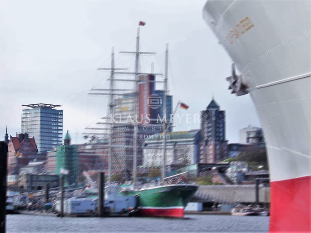 Einzigartiger Hafen- / Elbblick und dann auch noch provisionsfrei