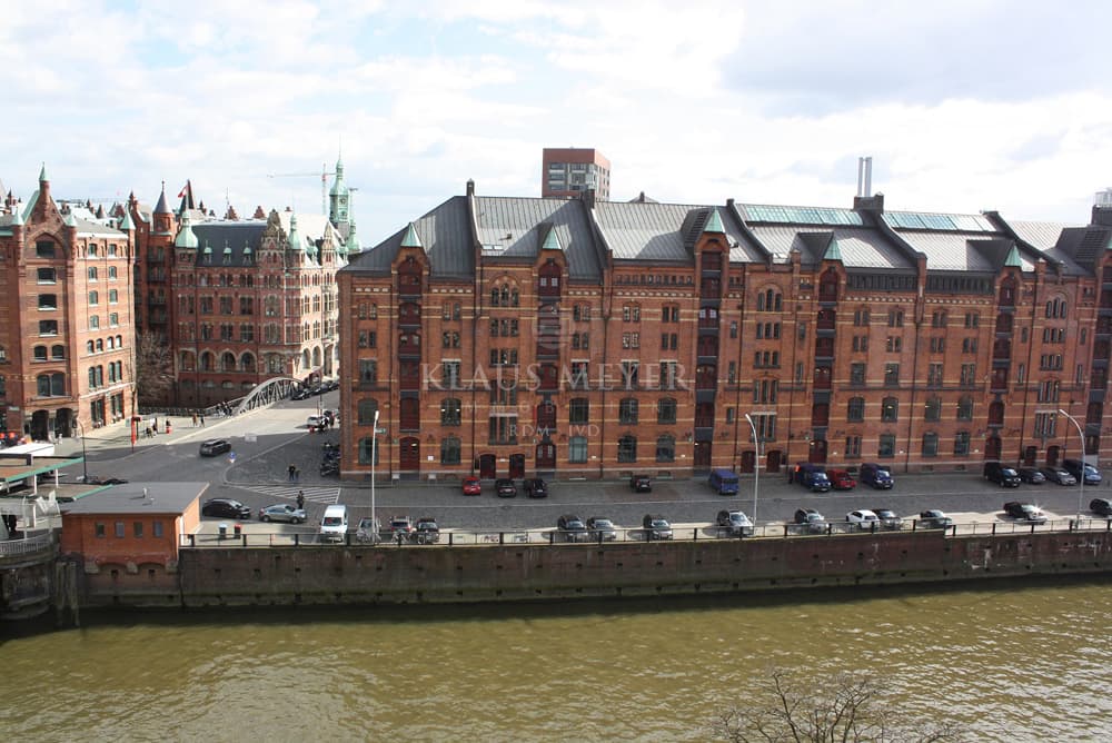 Ausblick auf die Speicherstadt - provisionsfrei