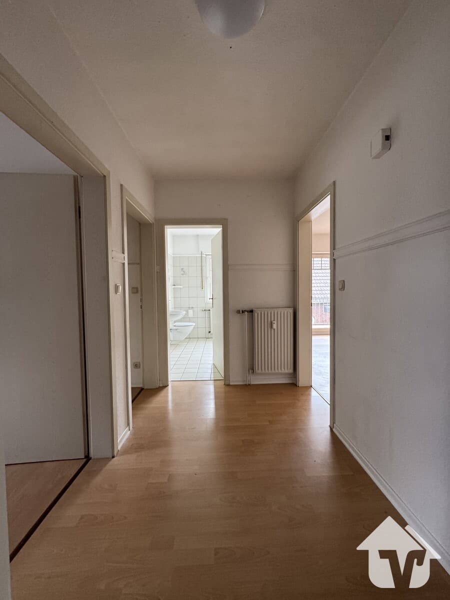 Schöne, zentrale Dachgeschosswohnung in Haselünne verfügbar