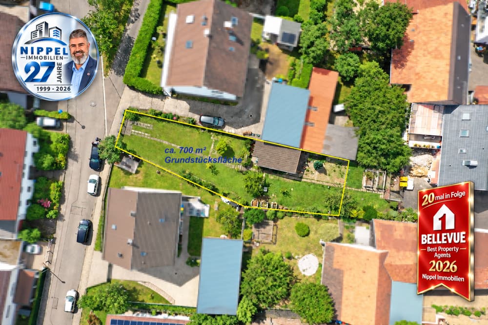 WOHNBAUGRUNDSTÜCK MIT BAUGENEHMIGUNG FÜR EIN EINFAMILIENHAUS