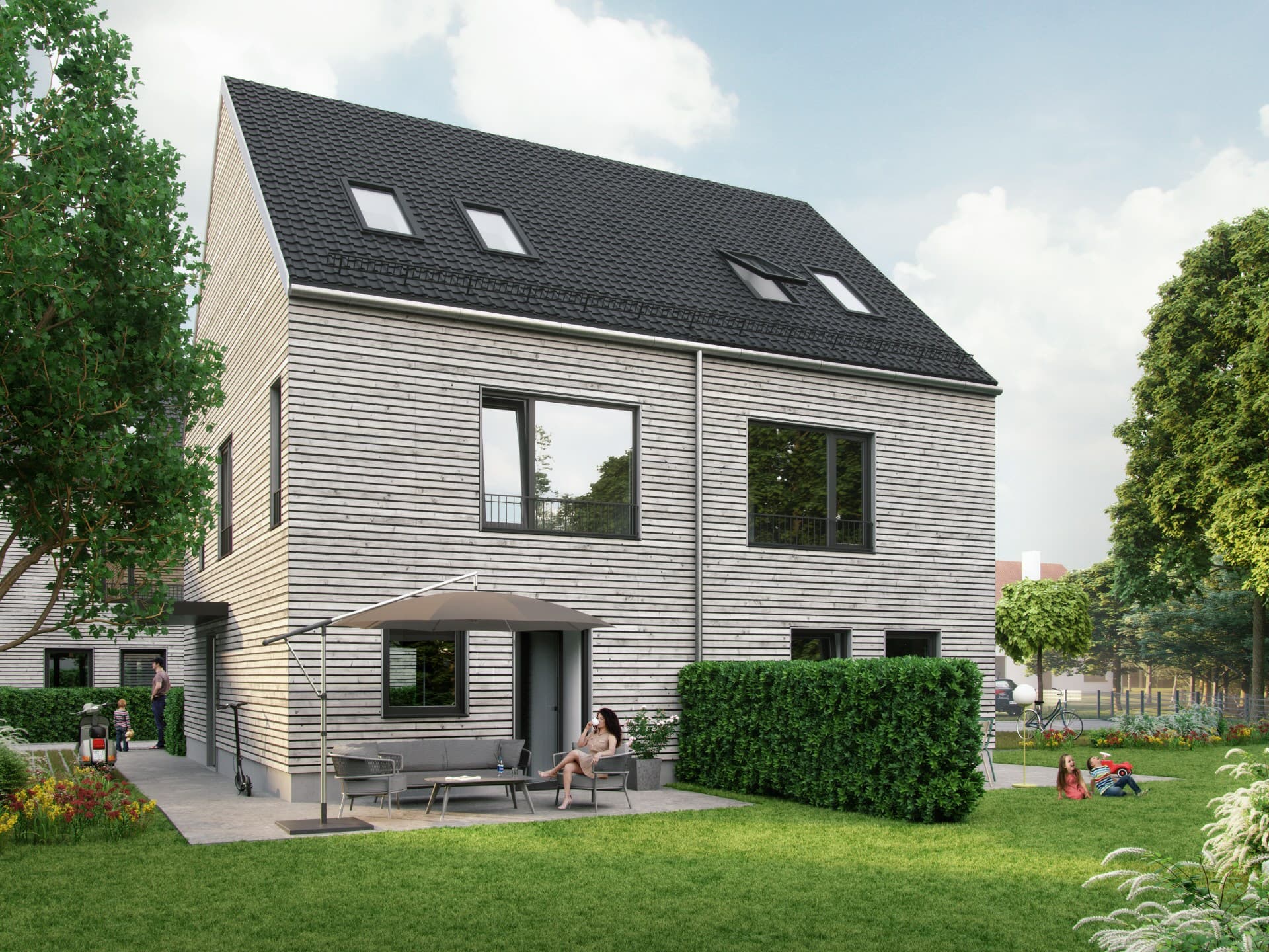 AIGNER - Familienfreundliche Gated Community in Gauting