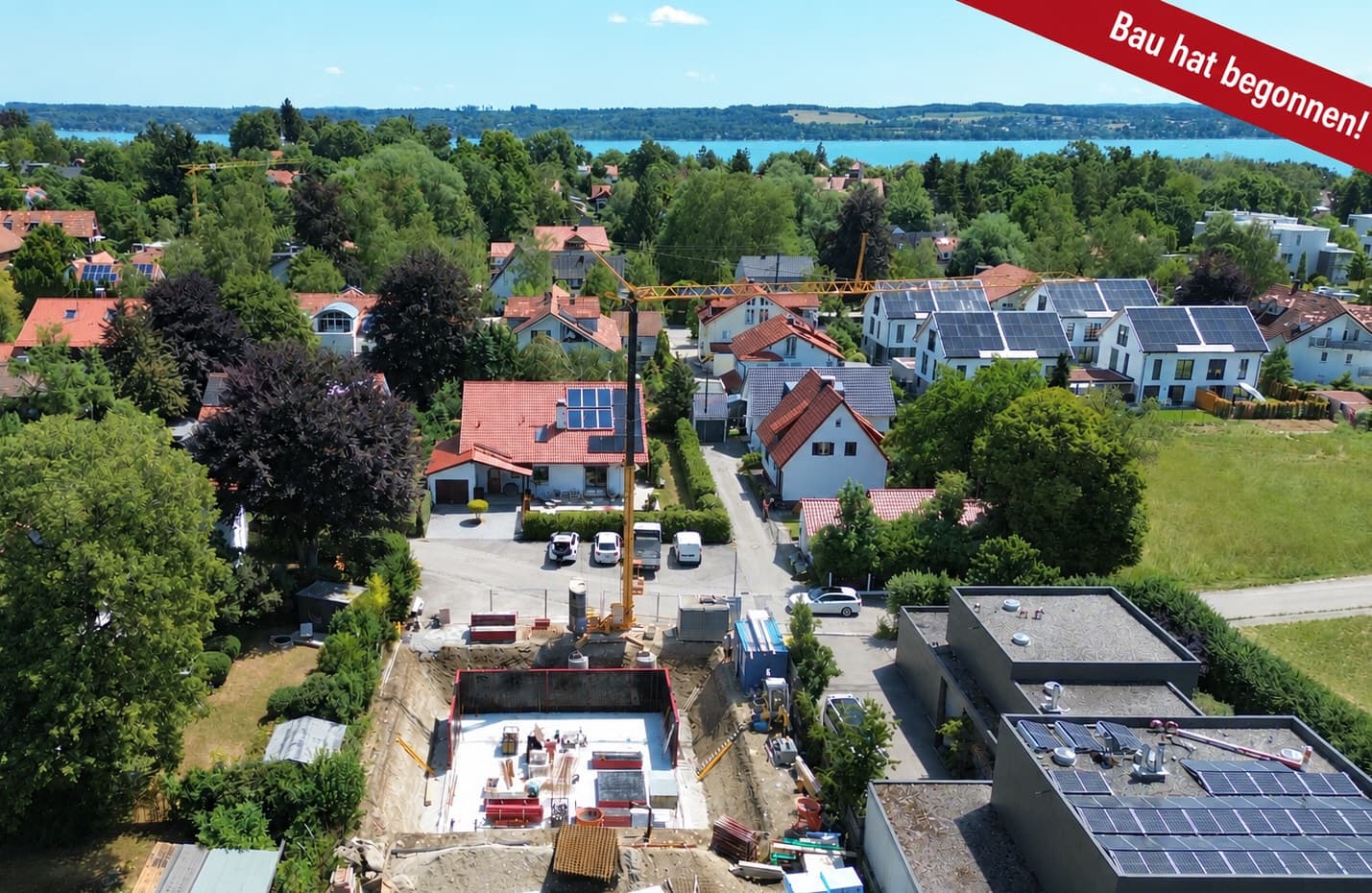 AIGNER - Familientraum am Ammersee-Neubau Doppelhaushälften mit viel Platz für die ganze Familie