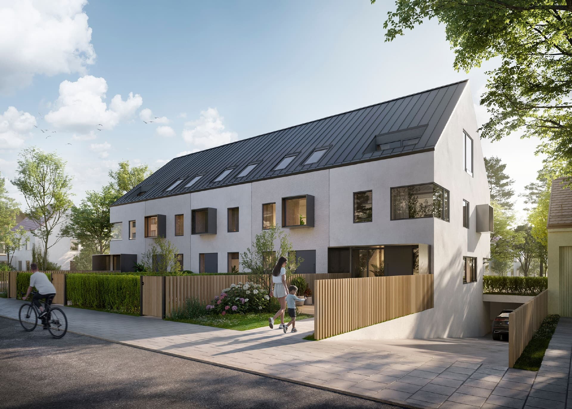 AIGNER - Modernes Stadthaus: Familienfreundlich. Komfortabel. Nachhaltig