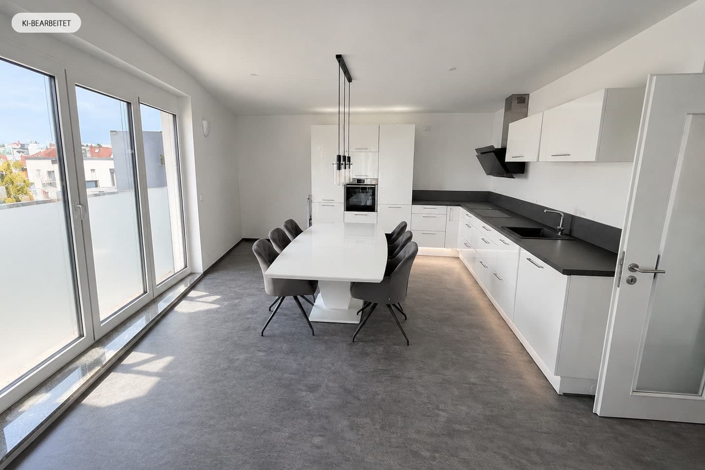 AIGNER - Dachterrassenwohnung in Neufinsing: moderne Wohnqualität in guter Lage