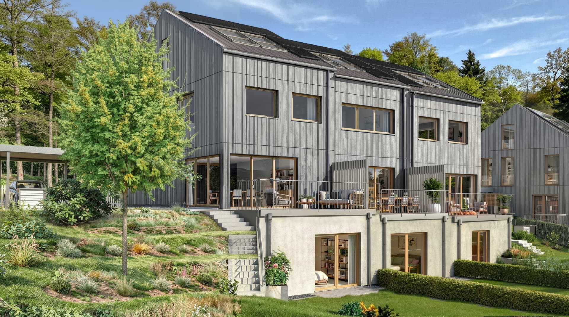 AIGNER - Moderne Wohnqualität im geplanten Reihenmittelhaus in ruhiger Lage von Geltendorf