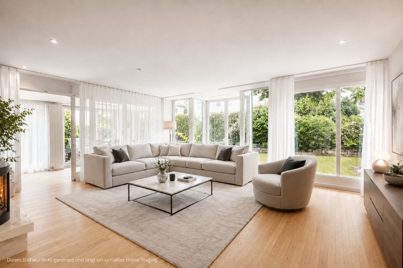 AIGNER - Gepflegtes Architektenhaus mit traumhaftem Garten in Aubing