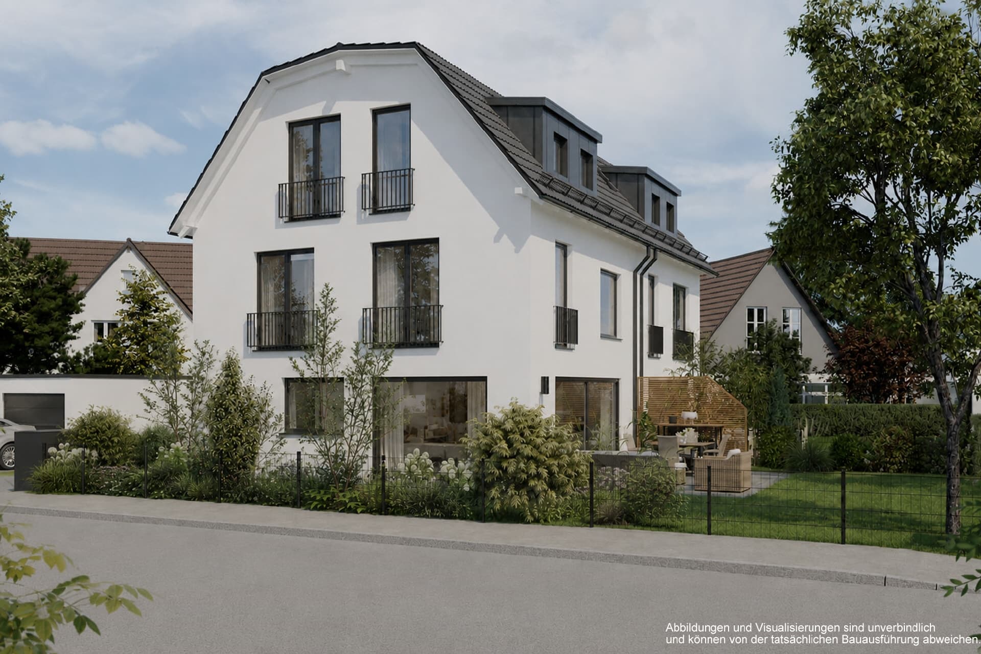AIGNER - Mehr als ein Haus – ein Zuhause: Energieeffiziente Doppelhaushälfte mit Süd-/Westgarten