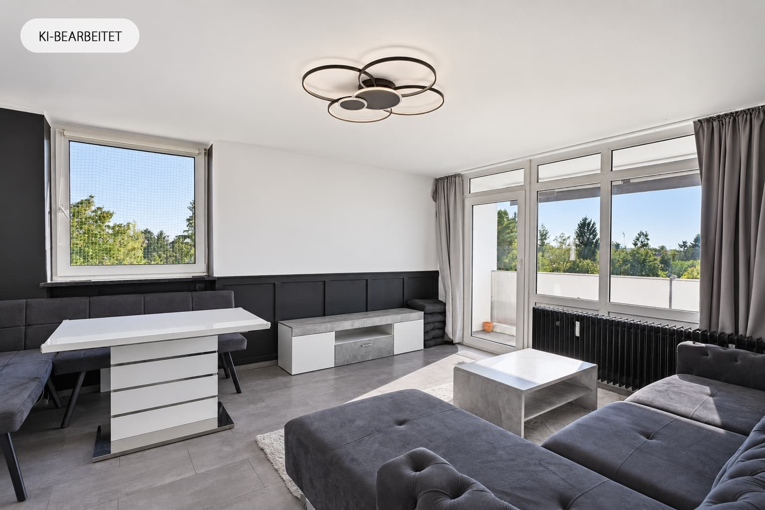 AIGNER - Modern, hell und flexibel nutzbar: Attraktive 4-Zimmer-Wohnung mit Balkon