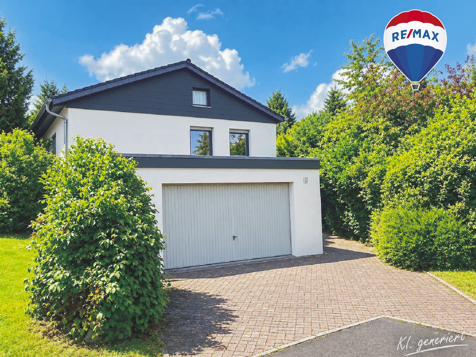 "SPLIT-LEVEL"-EINFAMILIENHAUS
eingebettet im Grünen