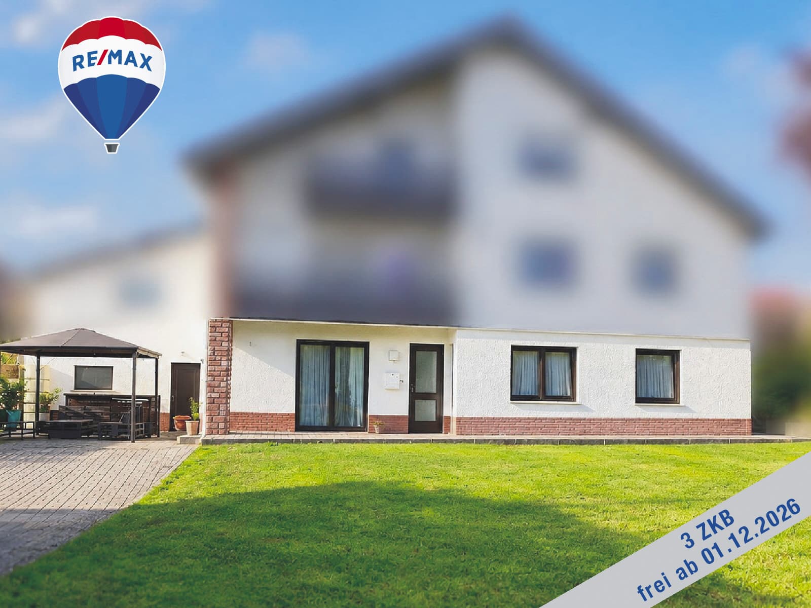WOHNEN mit GARTENBLICK in Grügelborn –
ruhige, ebenerdige Einliegerwohnung
mit Terrasse...!