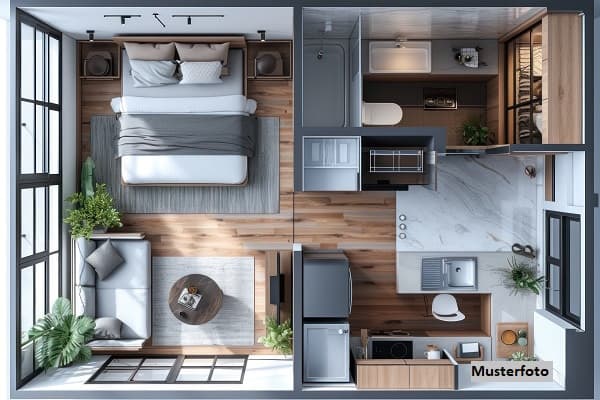 Im Rohbau befindliche 2-Zimmer-Wohnung - provisionsfrei