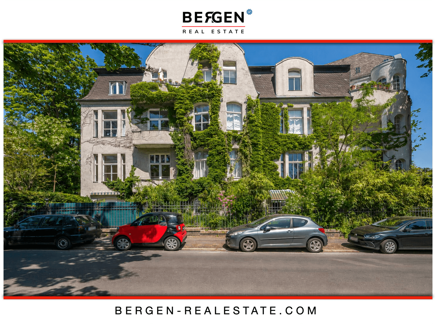 Bezugsfreie Altbauwohnung in Grunewald mit Garten und 4 Meter hohen Decken