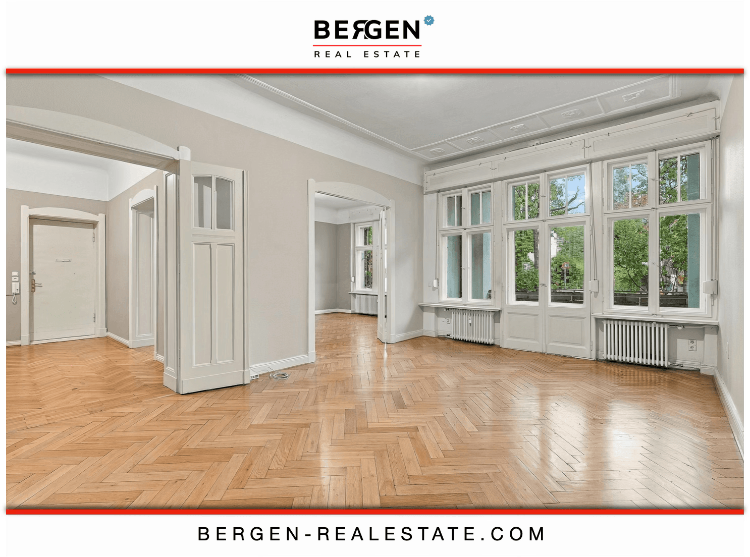 Bezugsfreie 5,5-Zimmer-Altbauwohnung mit Loggia und Wintergarten in Berlin-Westend