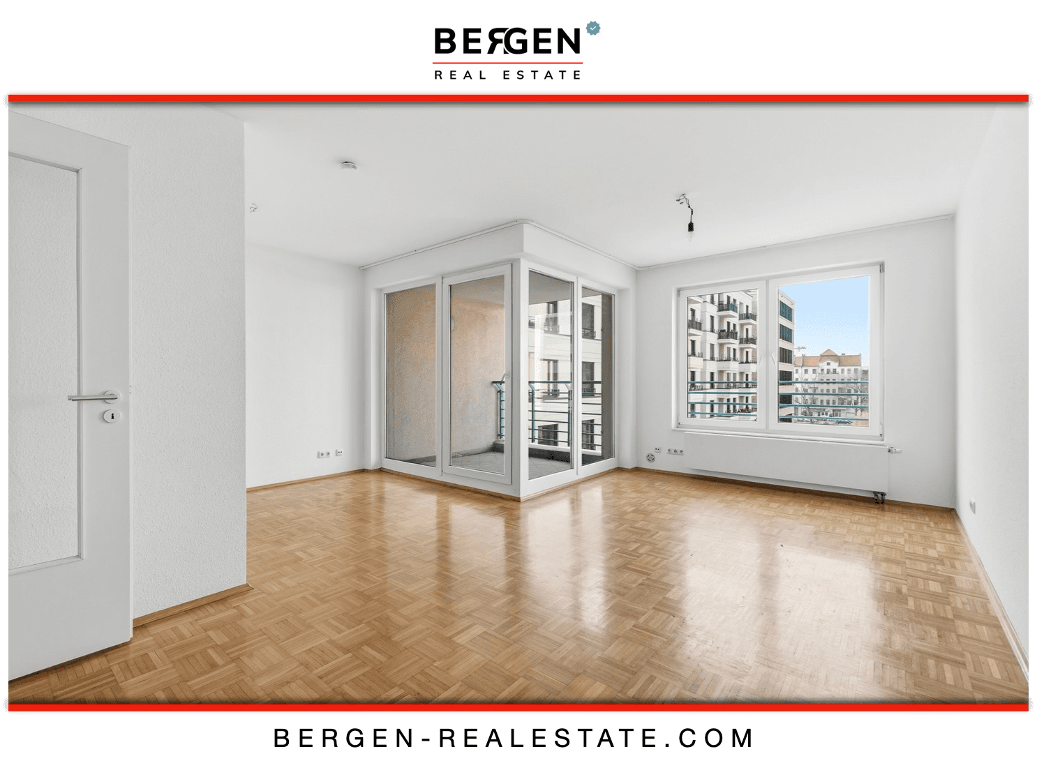 Urban wohnen an der Spree – 1 Zimmer Apartment mit Loggia und Einbauküche