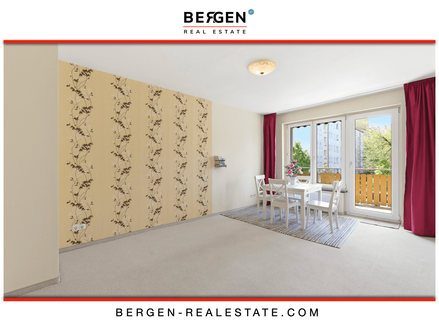 Bezugsfrei und modernisiert: 3 Zimmer Wohnung zentral gelegen und ruhig
