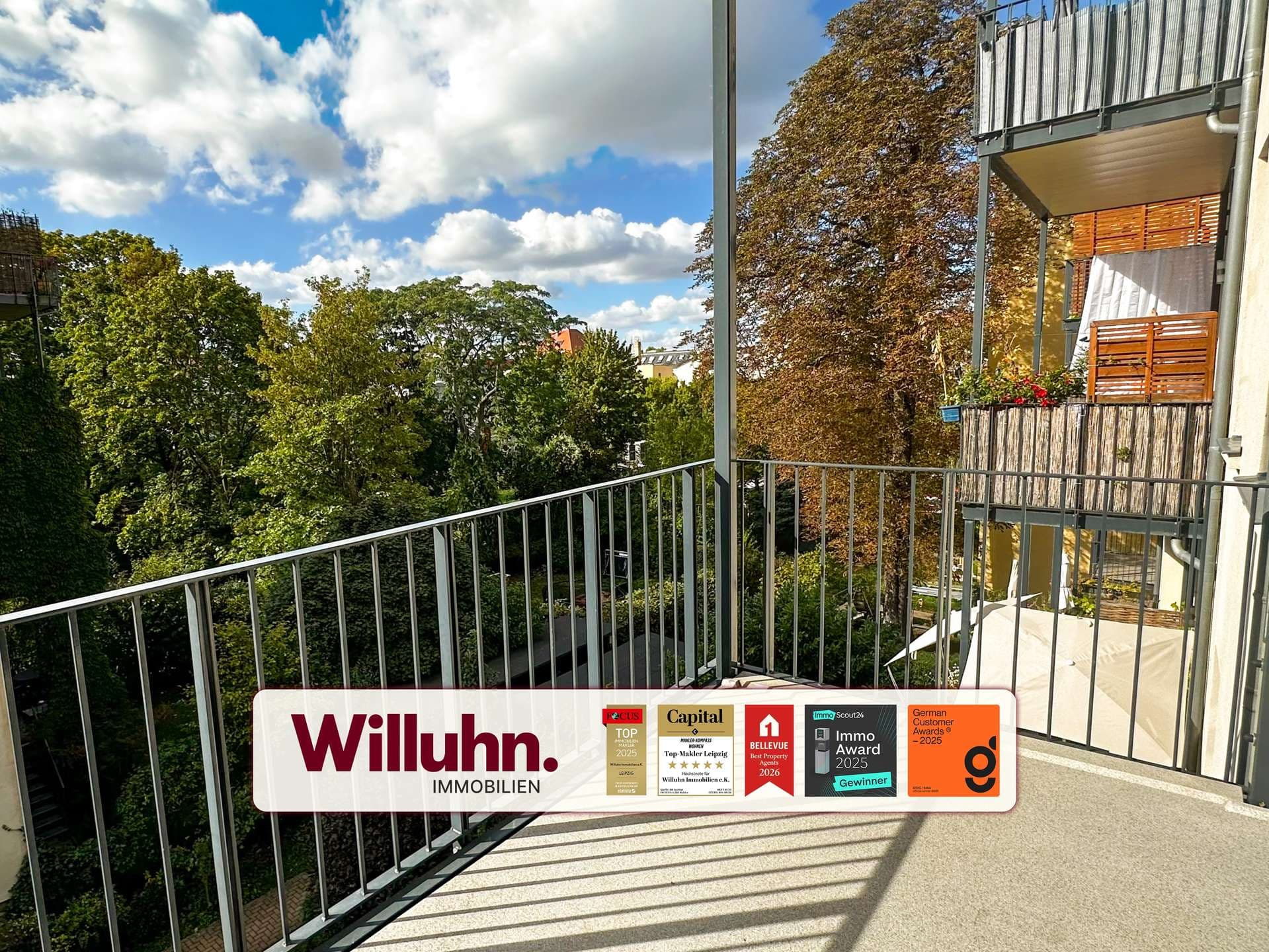Bezugsfreie Altbauwohnung | Zentrum-Ost | 2025 renoviert | Balkon | Einbauküche | Aufzug