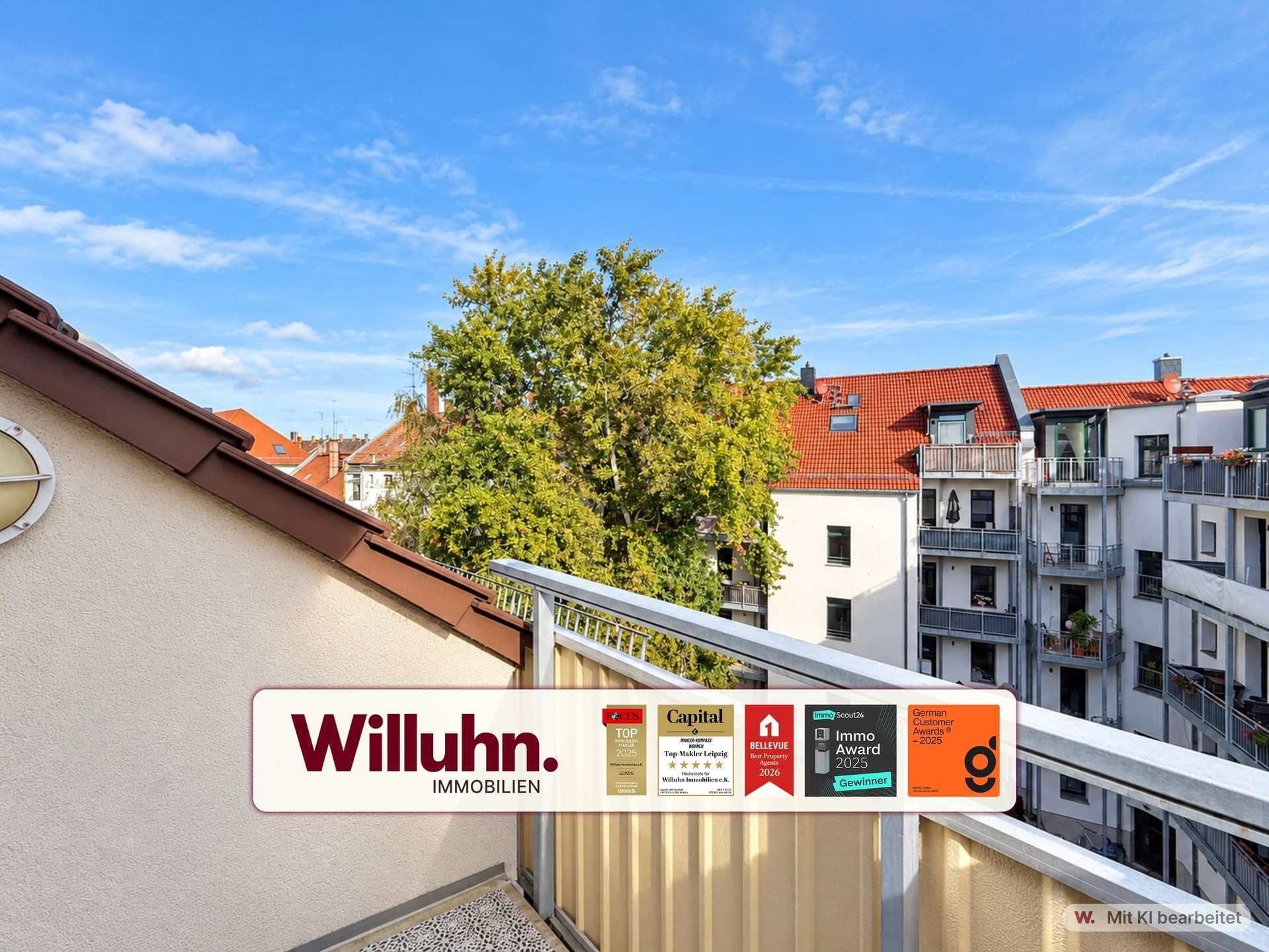 Wohnen am Rosental | Balkon | Aufzug | Tageslichtbad | Einbauküche