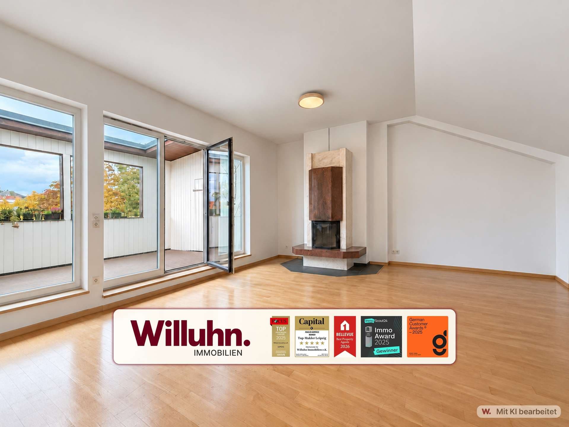 Ihr Zuhause mit Kamin | Loggia | Aufzug in die Wohnung | Abstellkammer