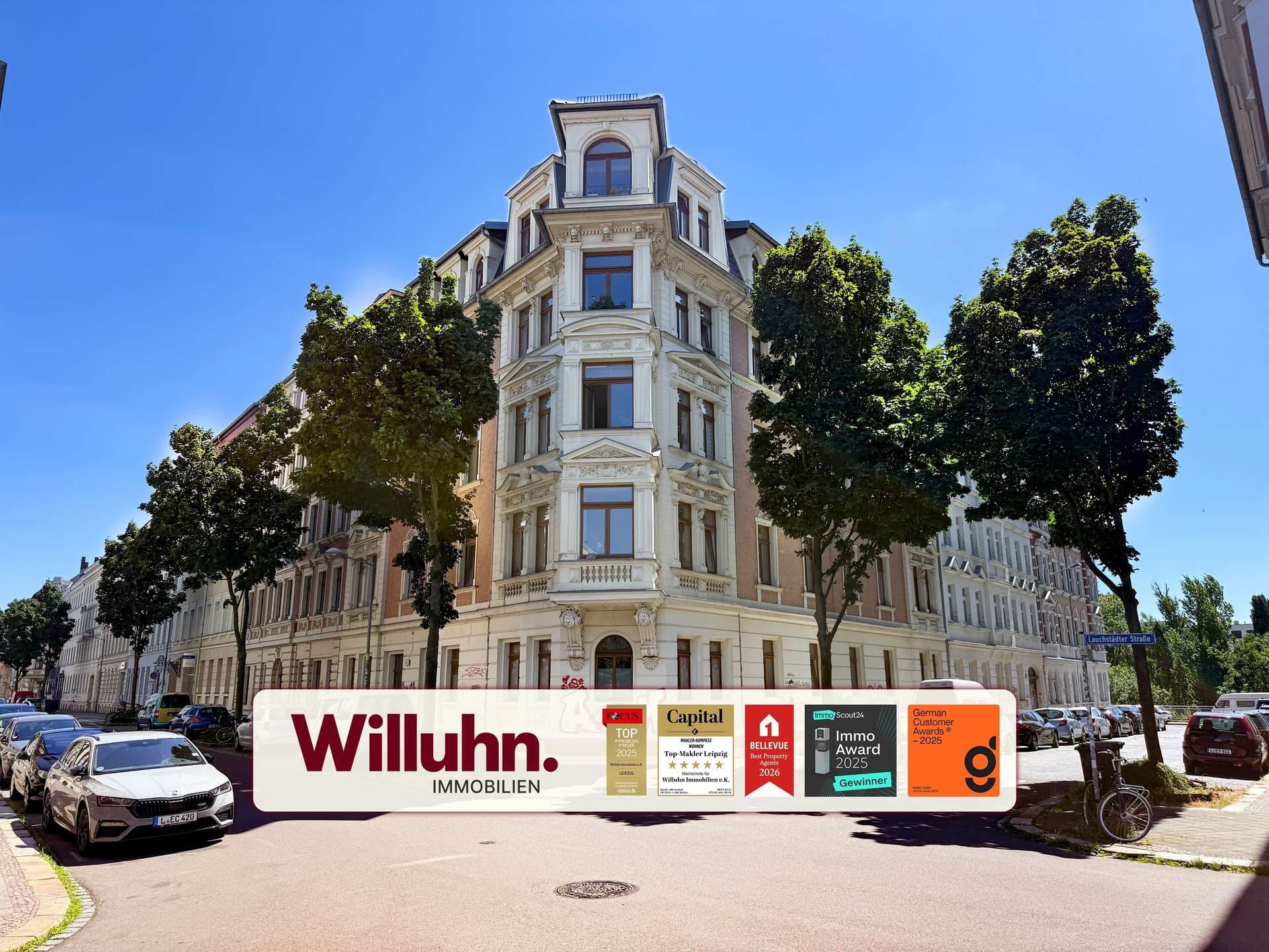 Leipzig-Plagwitz | Parkettboden | Tageslichtbad | Kellerabteil