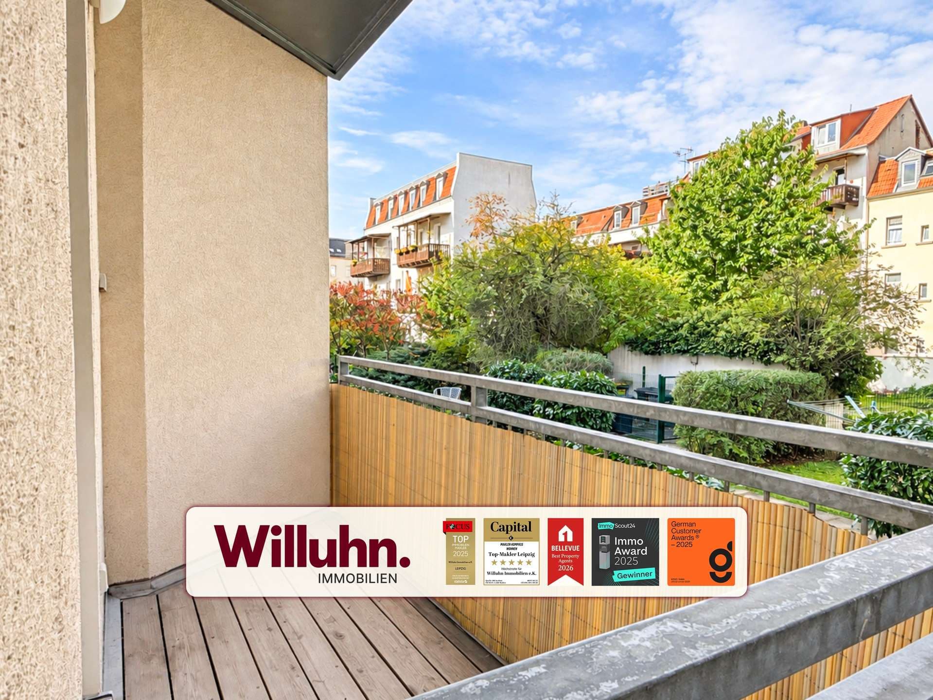sofort bezugsfrei: Balkon | Abstellkammer | Lichtdurchflutet - in Kleinzschocher