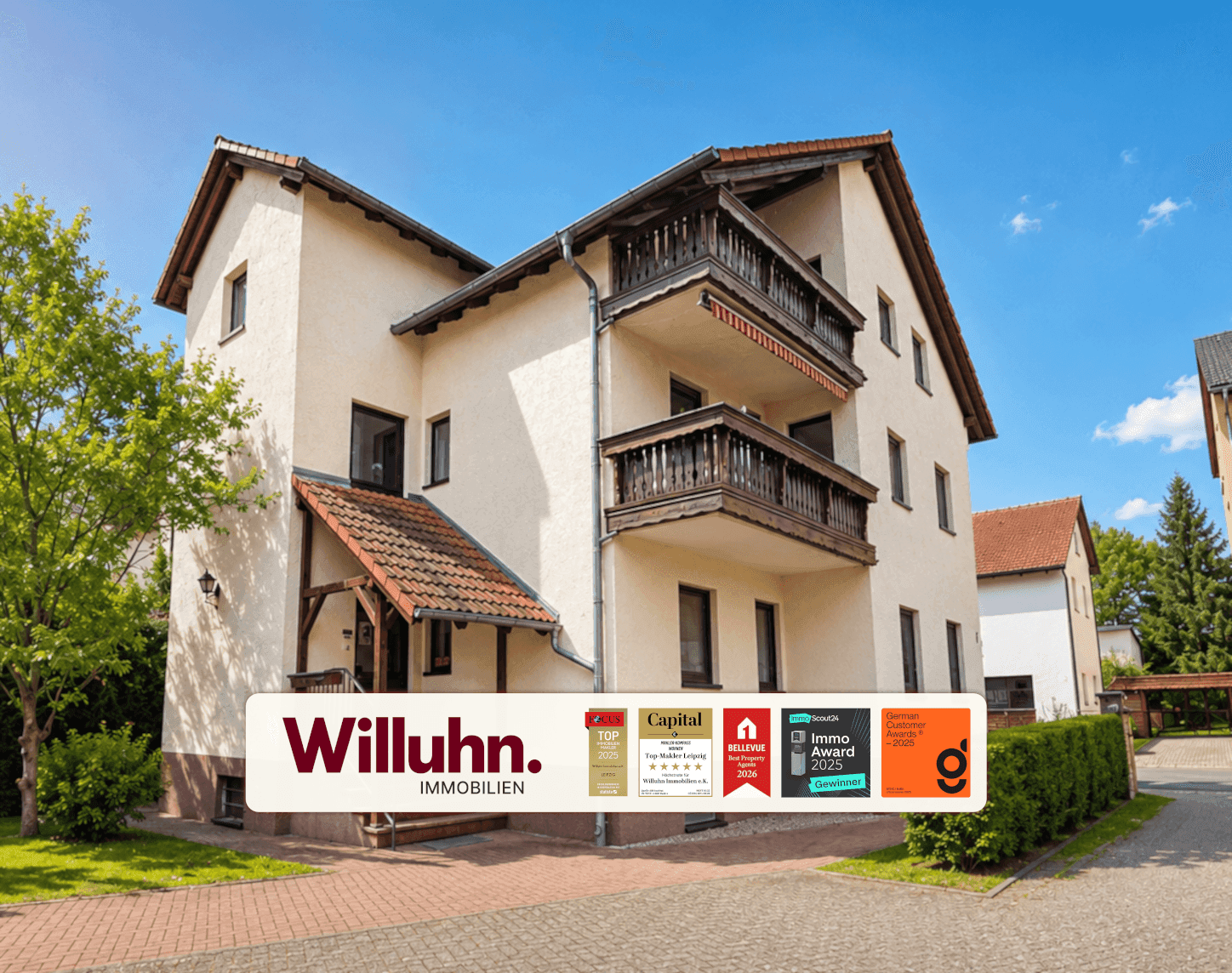 Wohnen mit Hauscharakter! | Kamin, Gartenanteil & Garage