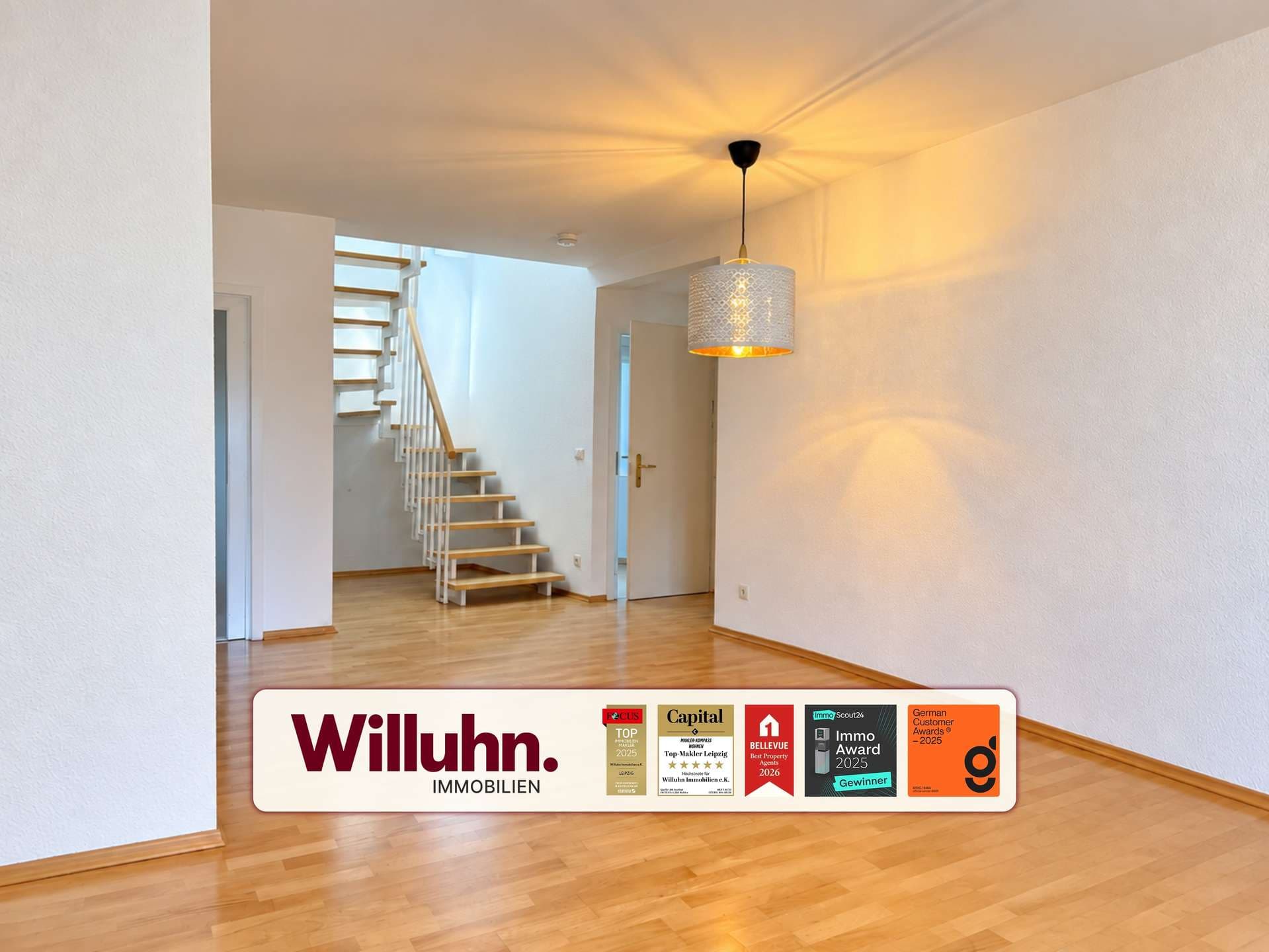 Balkon | Aufzug | Maisonette - 4 Zimmer in der Südvorstadt
