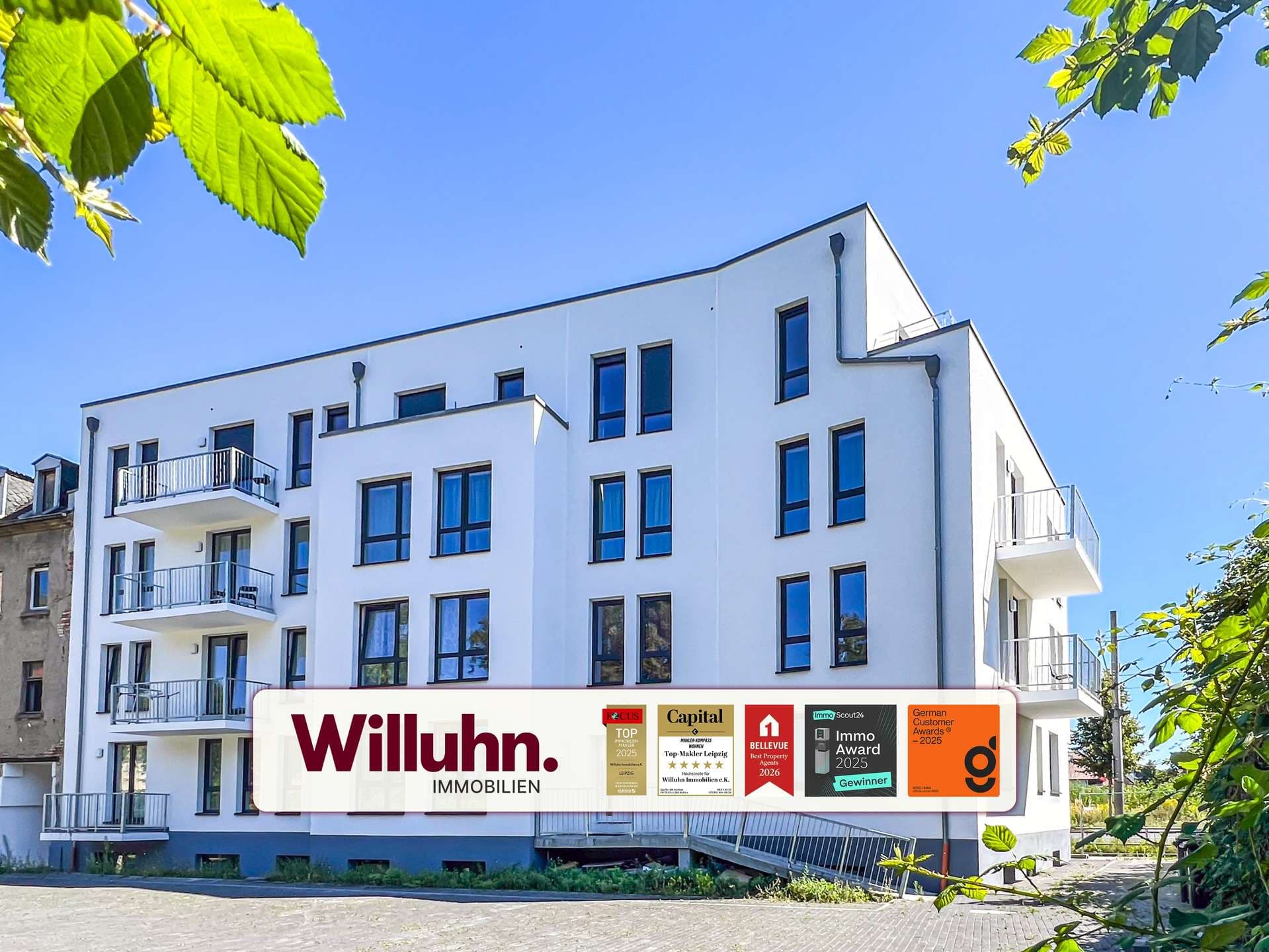 NEUBAU - SOLL-Rendite 4,54% - aufgeteilt - Aufzug - Stellplätze - Balkone - Terrassen
