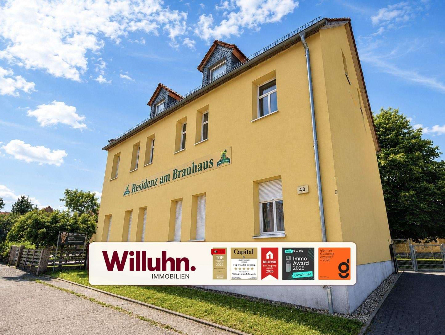 5 möblierte WEs | Vermietung oder Selbstnutzung | Zwischen Leipzig und Halle | Kernsanierung 2016