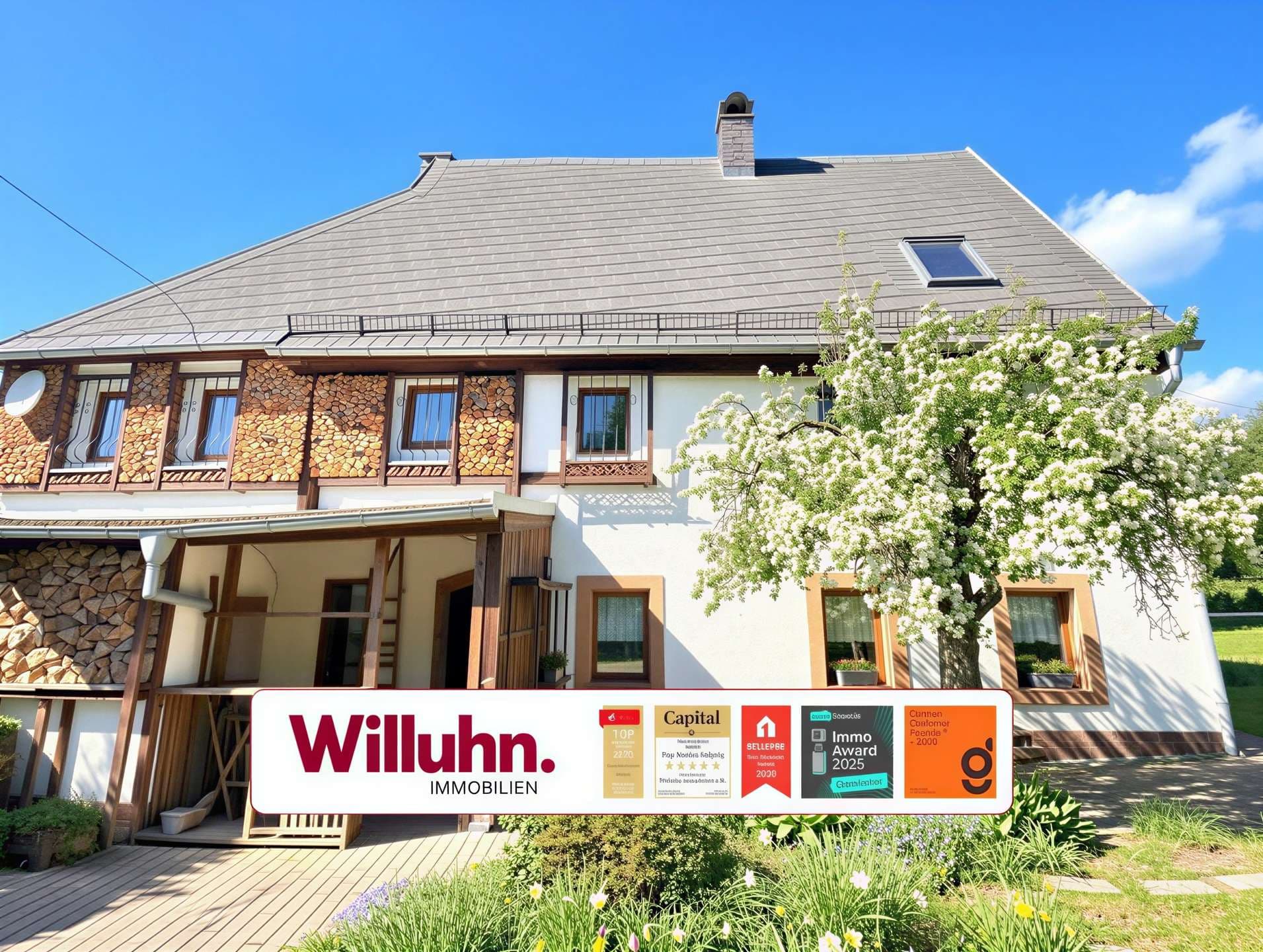 Sofort beziehbar - Charmantes historisches EFH oder ZFH mit gemütlichem Kachelofen Landhausstil