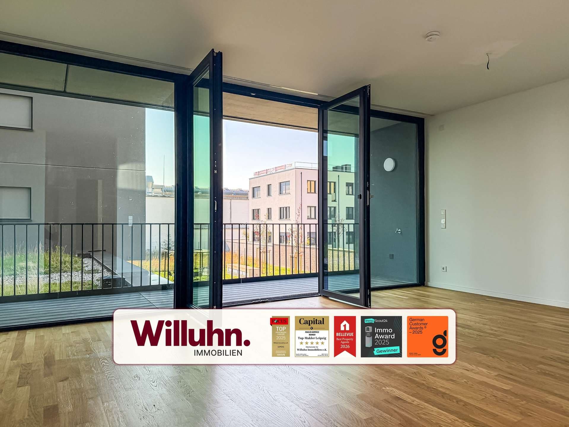 Sofort einziehen! Neubau 2021 | Loggia | TG Stellplatz | Aufzug | Fußbodenheizung