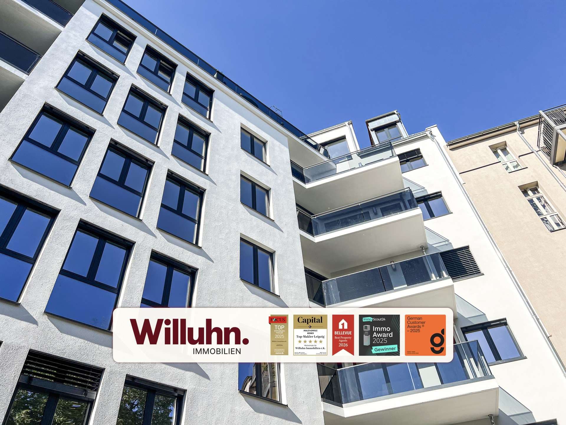 Exklusives Wohnen in Zentrum-Nord: 4 Zimmer, 2 Bäder, Balkon & Fußbodenheizung – sofort bezugsfrei