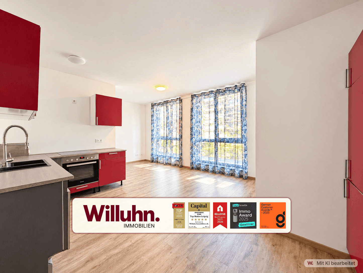 Bezugsfreie 2RW in einem modernen Neubau | Fußbodenheizung - Aufzug - Stellplatz - Keller