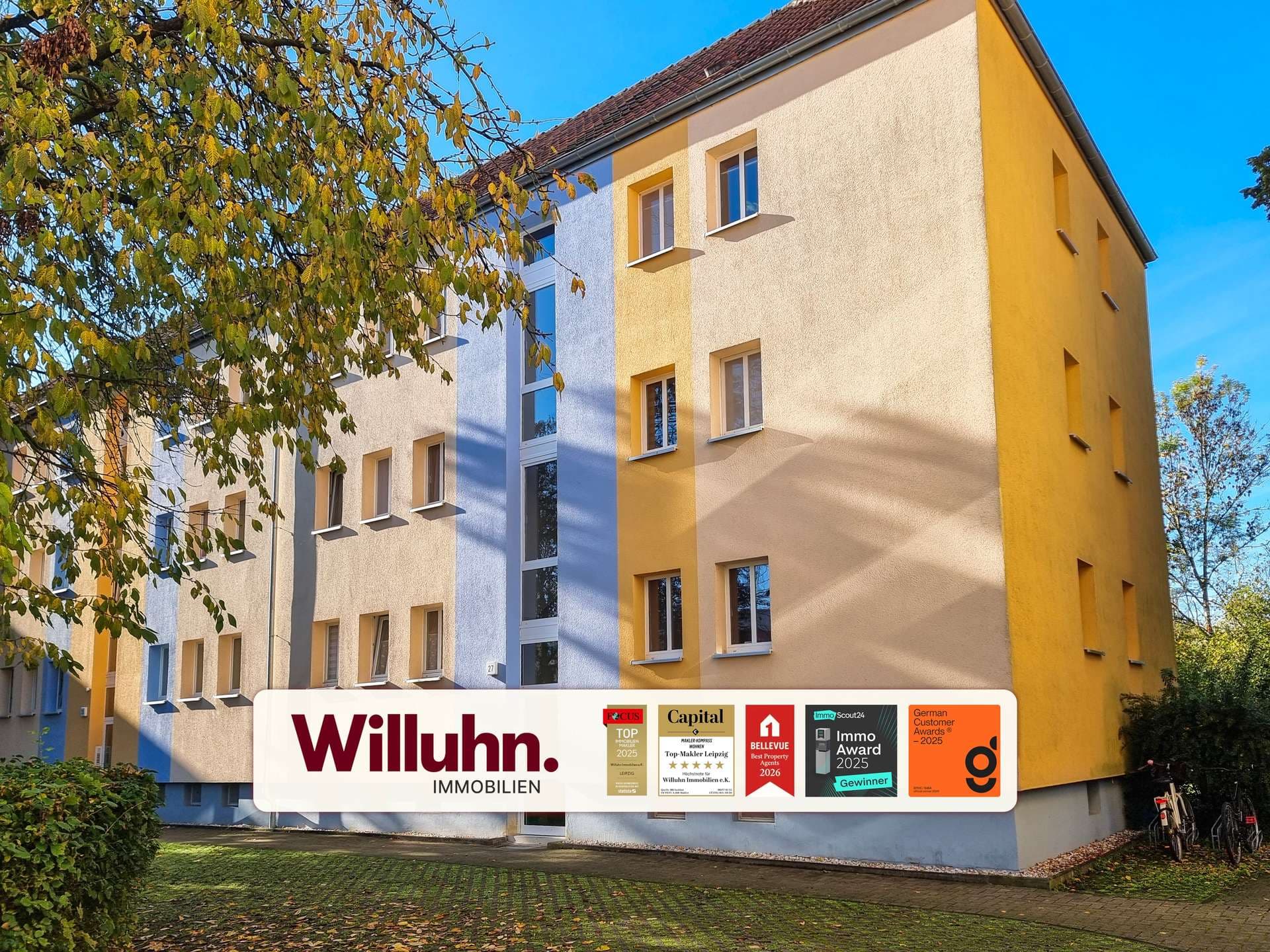 2,5 Zimmer I Balkon I ruhig gelegen in Markkleeberg I vermietet