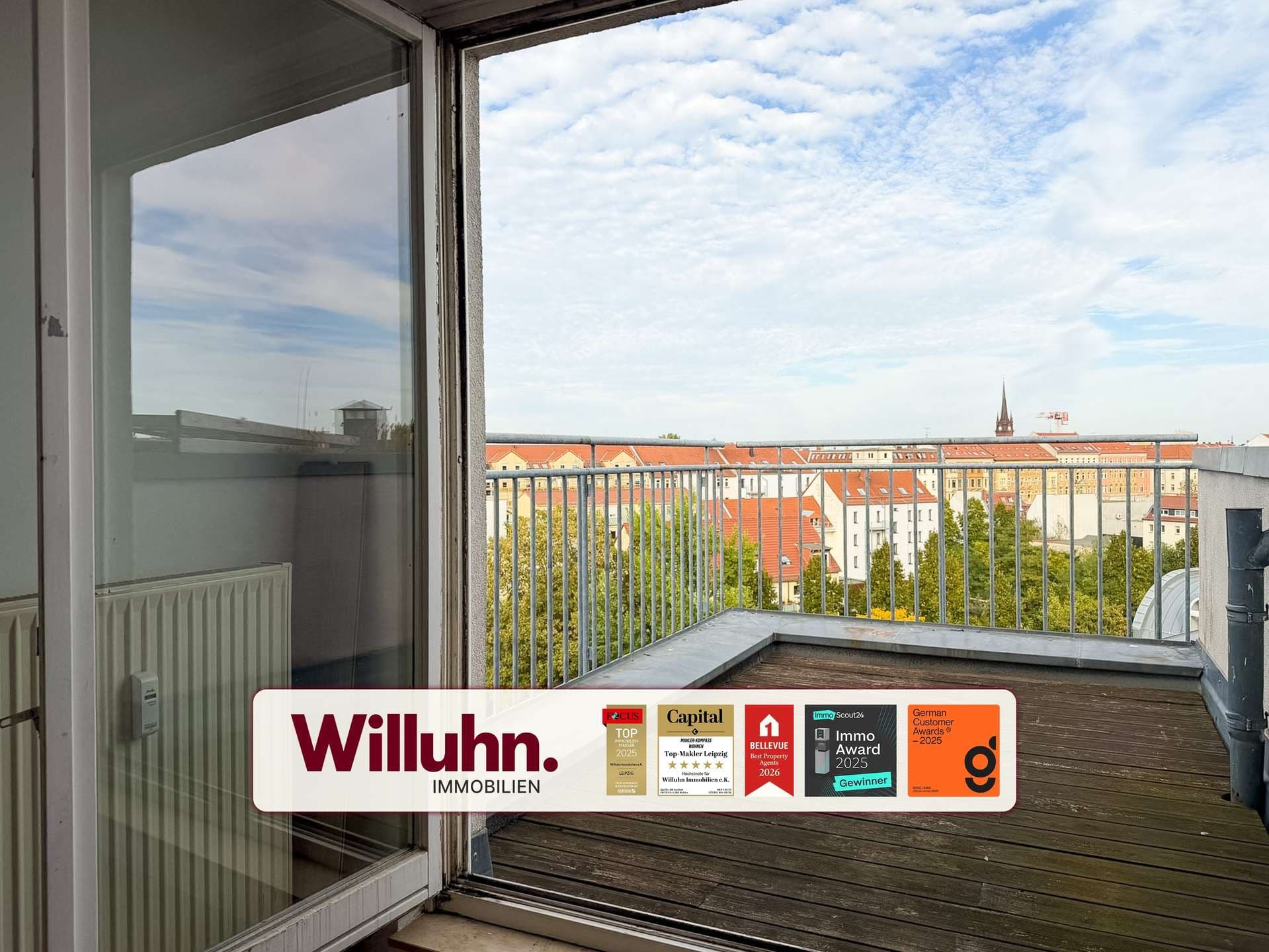 Bezugsfrei | 2 Terrassen | TG-Stellplatz | Aufzug | Maisonette
