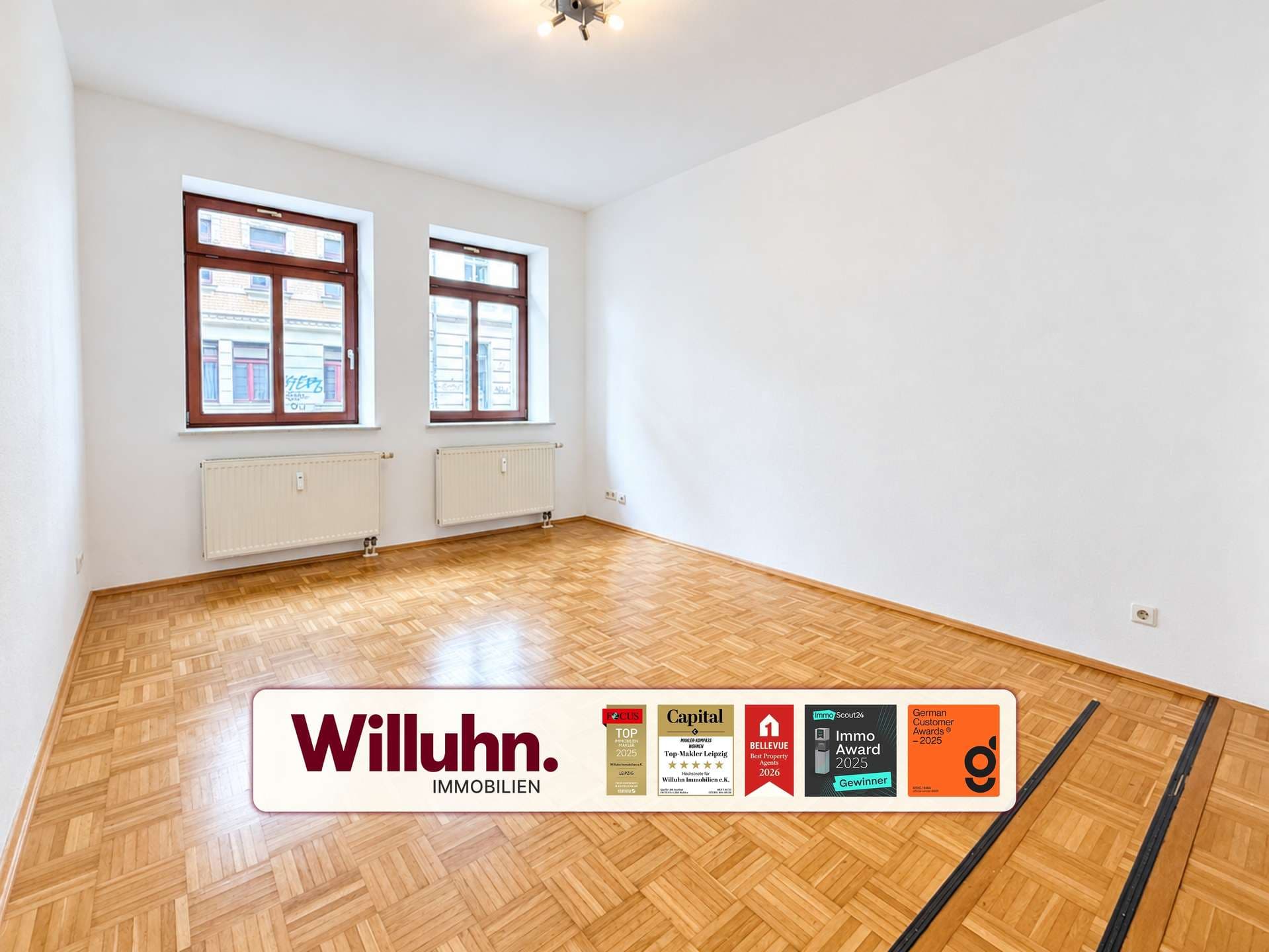 Kapitalanlage in Plagwitz | Parkettboden | Tageslichtbad | Kellerabteil