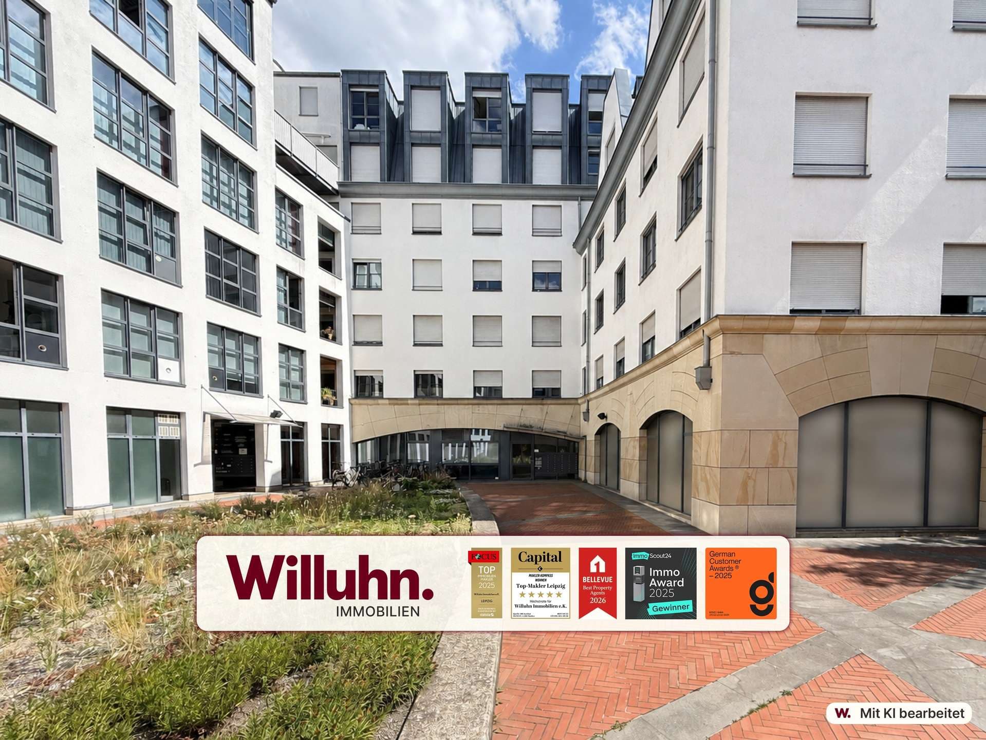 Zuhause im Zentrum | Aufzug | zwei TG-Stellplätze | Balkon