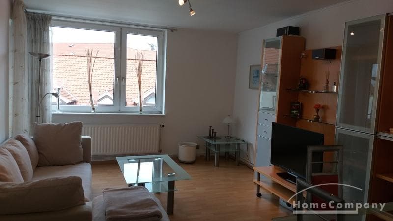 3 Zi.Whg, möbliert, 4. OG, Loggia, komplett augestattet, City.