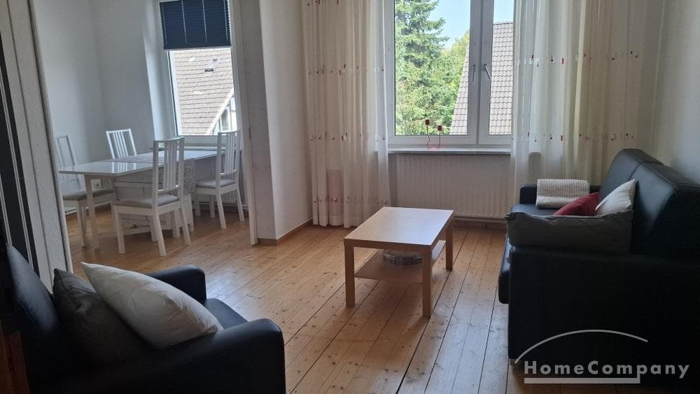 2,5 Zi.Whg., 2. OG, möbliert.