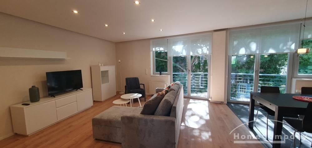 Sehr schöne 3 Zi.-Wohnung in direkter City-Lage mit Balkon und Stellplatz in der TG.