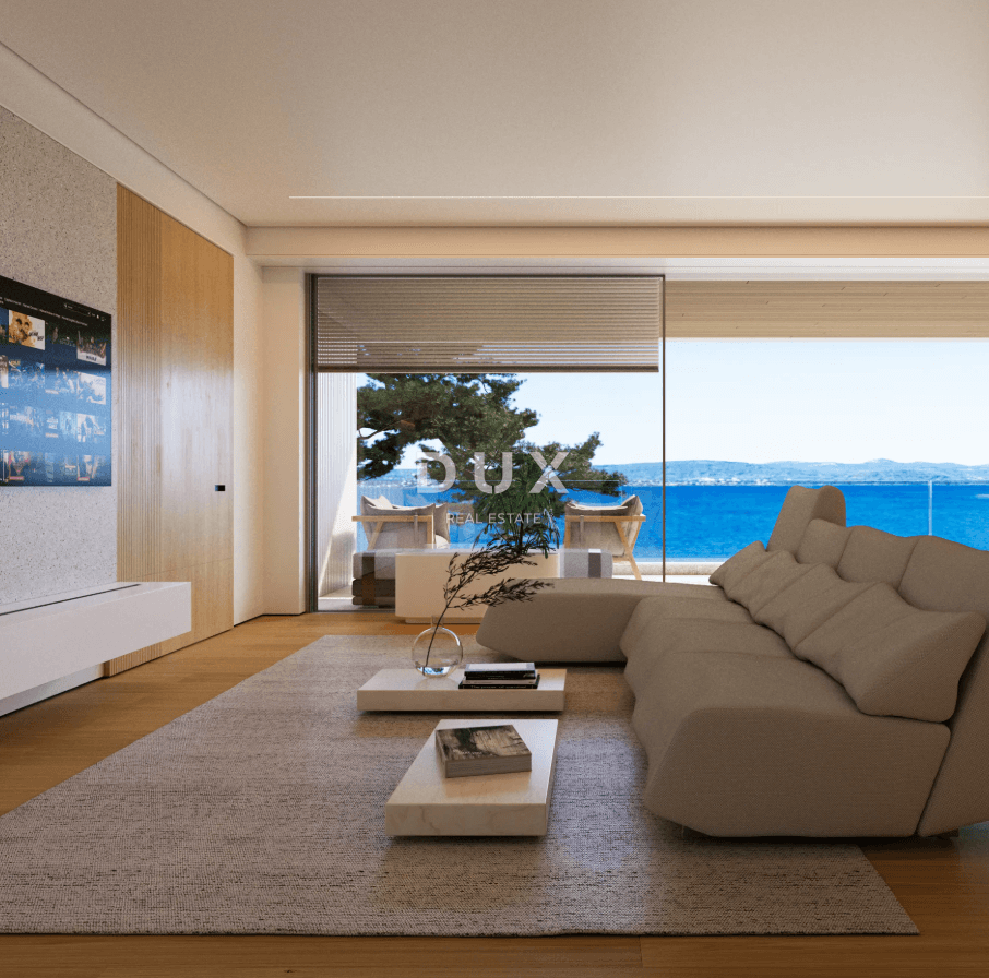Bibinje, luxuriöses Penthouse am Meer, 136 m²