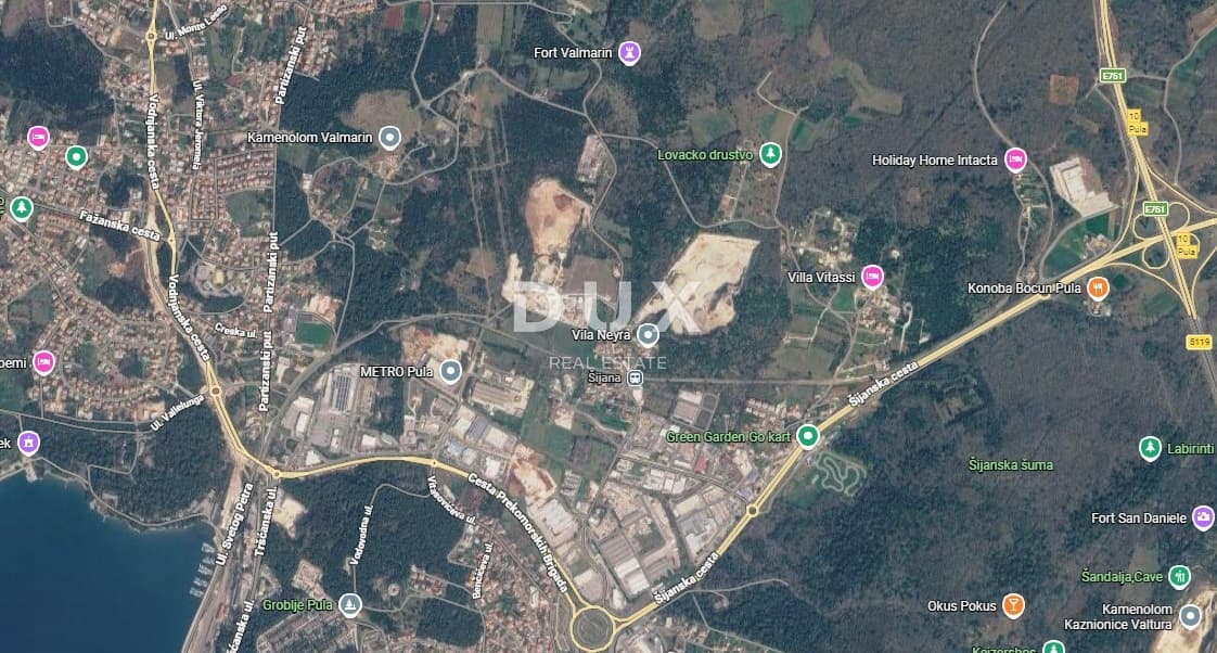 Istrien, Pula, Grundstück, 35.221 m², Industriegebiet