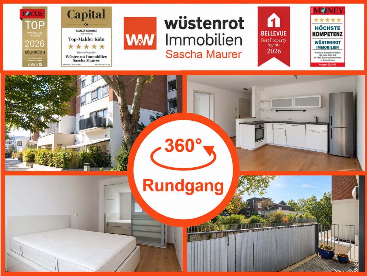 Mit 3D: Stadtleben trifft Wohnkomfort – Modernisiertes Zuhause mit stufenlosem Zugang und kurzen Wegen