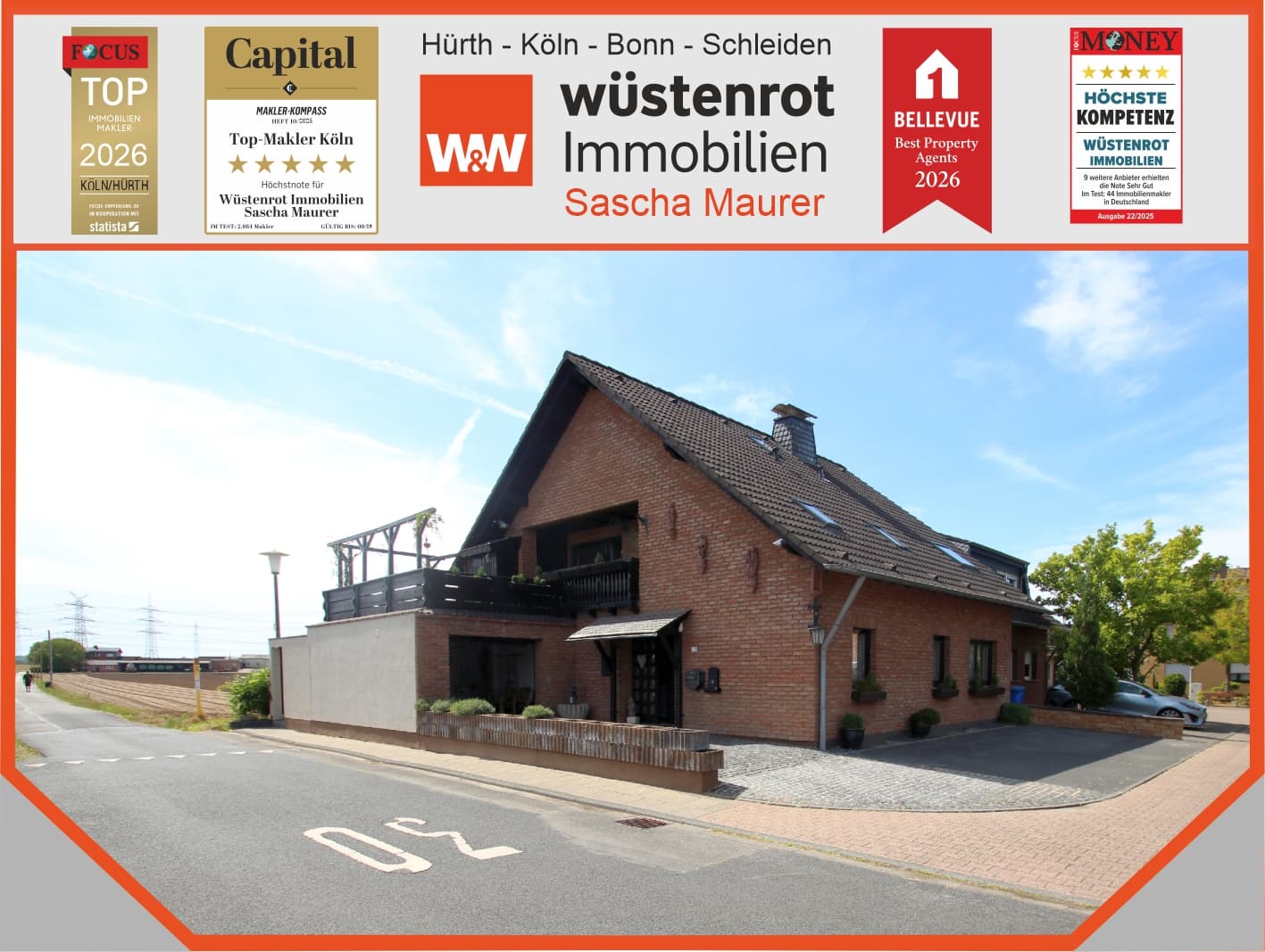 Mit 3D: Mehr Raum fürs Leben – gepflegtes Ein-/ Zweifamilienhaus mit vielseitigem Platzangebot in Wesseling