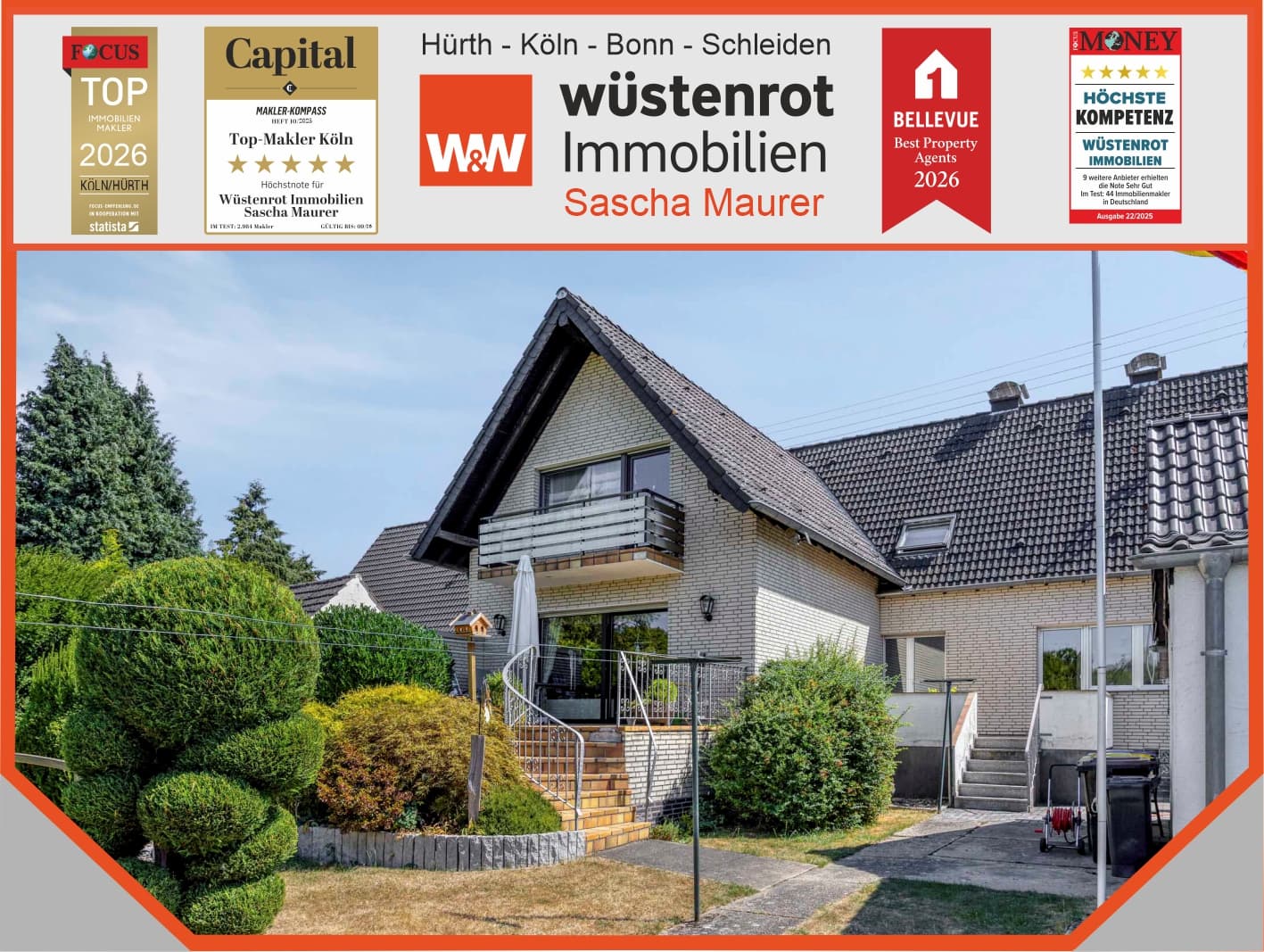 Echtes Raumwunder auf großem Sonnen-Grundstück in guter Wohnlage. Hier ist flexible Nutzung möglich!