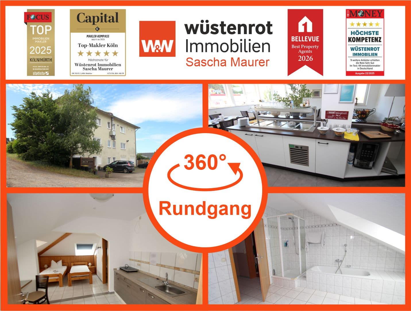 Vielseitiges Renditeobjekt: Gewerbe, Wohnen & Pension unter einem Dach!