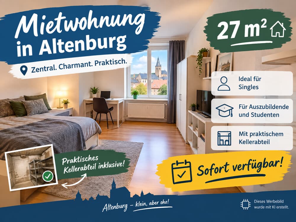 Einraumwohnung sucht neuen Mieter