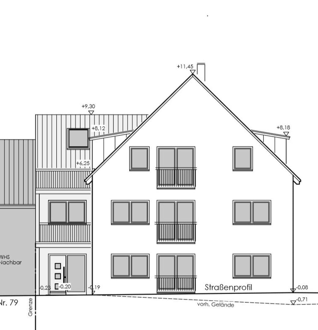 NEUBAU - 1OG - Balkonwohnung - 2 Zimmer, hell gross in Wü/Lengfeld