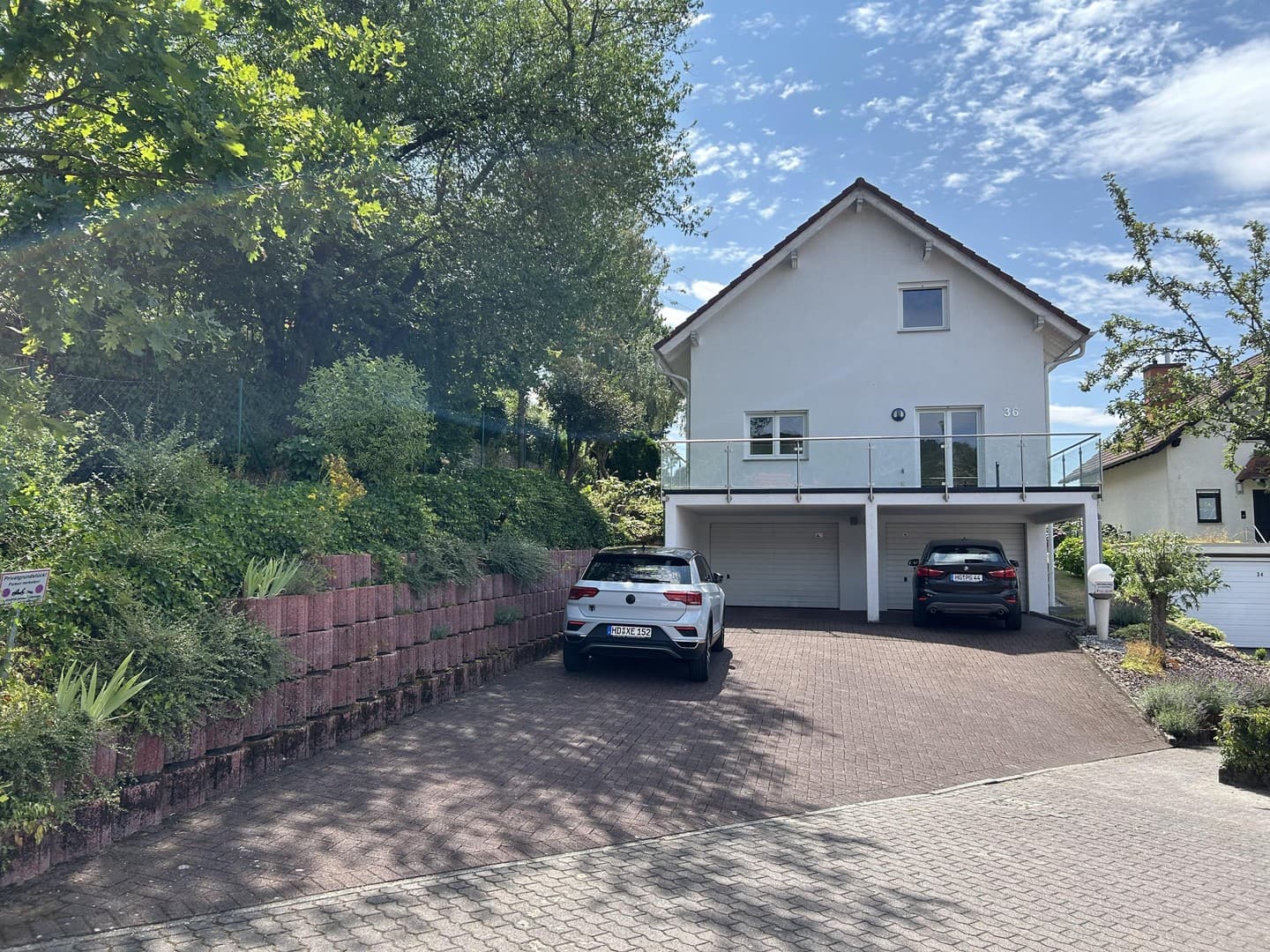 3,5Zi-Maisonette-Wohnung,2Garagen,Balkon,Küche,Kamin,GästeWC,Niedernhausen,Schäfersberg.