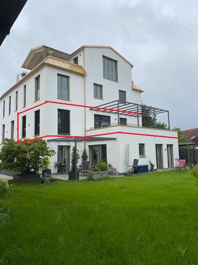 Bestlage Traunstein! Exklusive 2 Zimmer-Wohnung mit großer Dachterrasse, Neubau