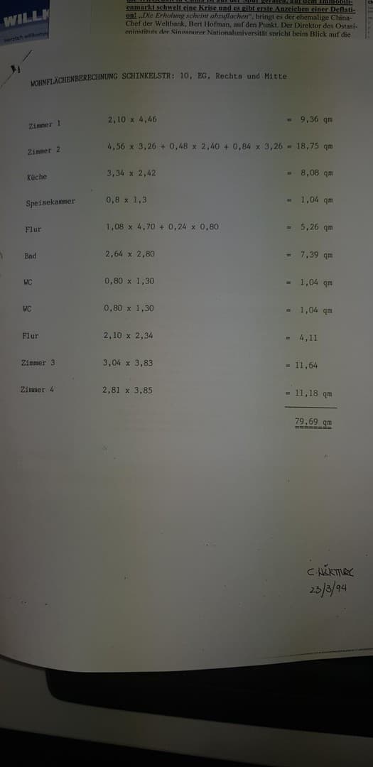 80 qm GEWERBE ODER 4rer WG, 4 Zi., Holzfussboden,mit Garten ,Telekom, Vodaf.,absolut ruhig,barriefr.